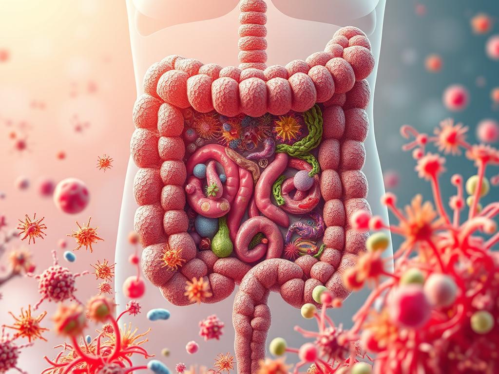 Gut Microbiome Illustration